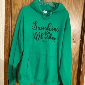 Piper Lou Graphic Hooded Sweatshirt size Large (BU)